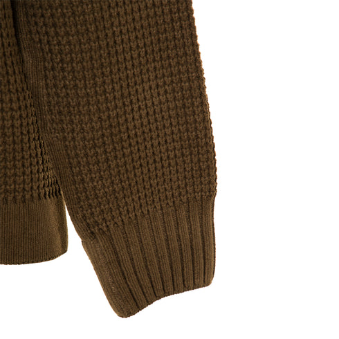 C.P. Company Chenille Cotton Jumper Ivy Green 683 13CMKN016A-005558G Degli Uberti